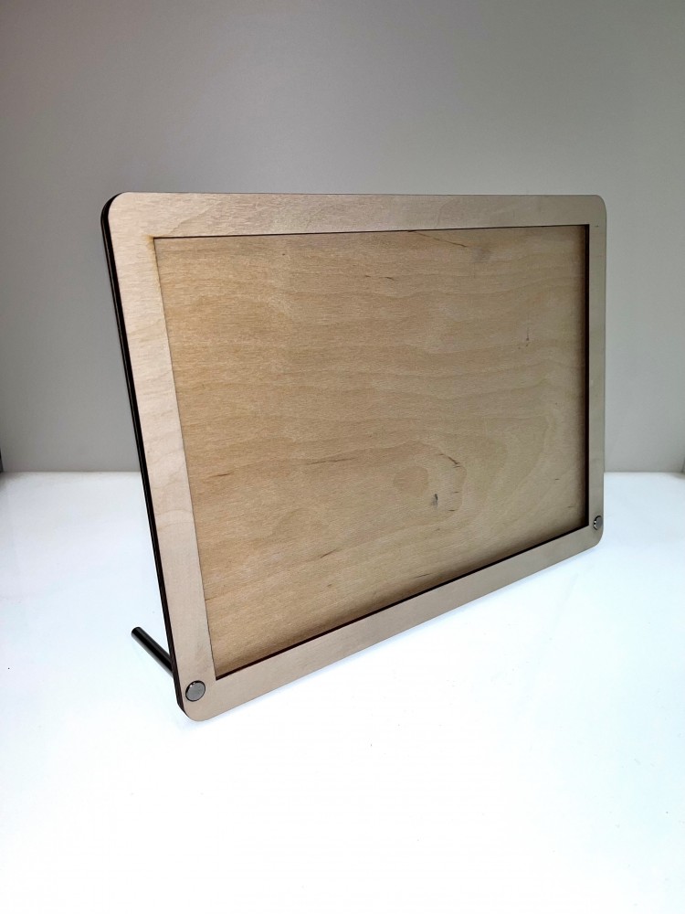 Angled Sign Holder Landscape