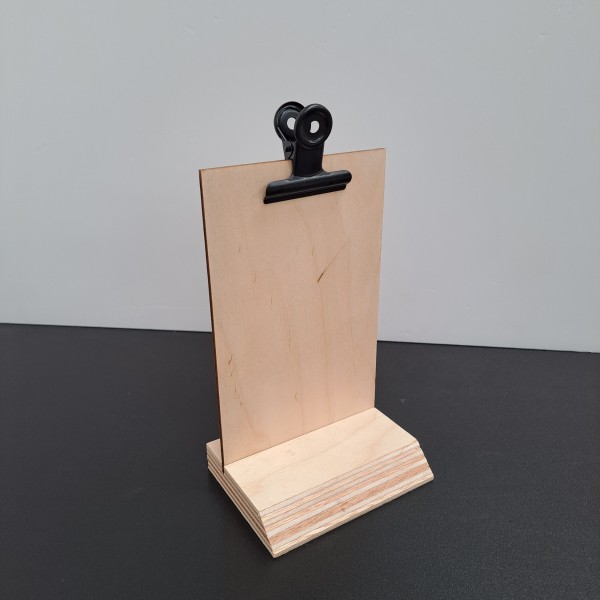 Small Sign Stand with Clip 2